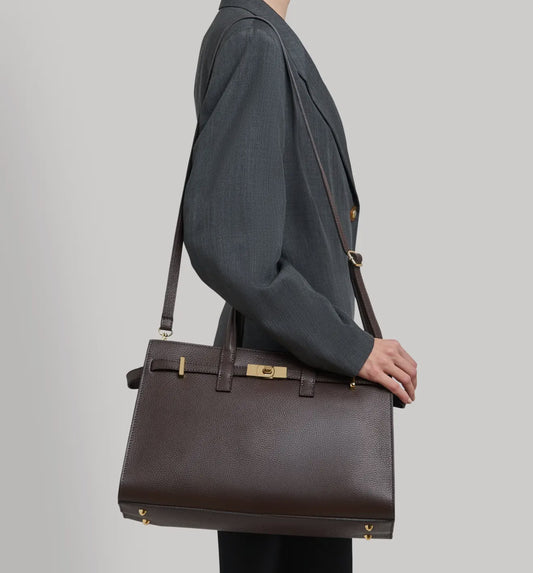 Lily - Camel in Genuine Togo Leather