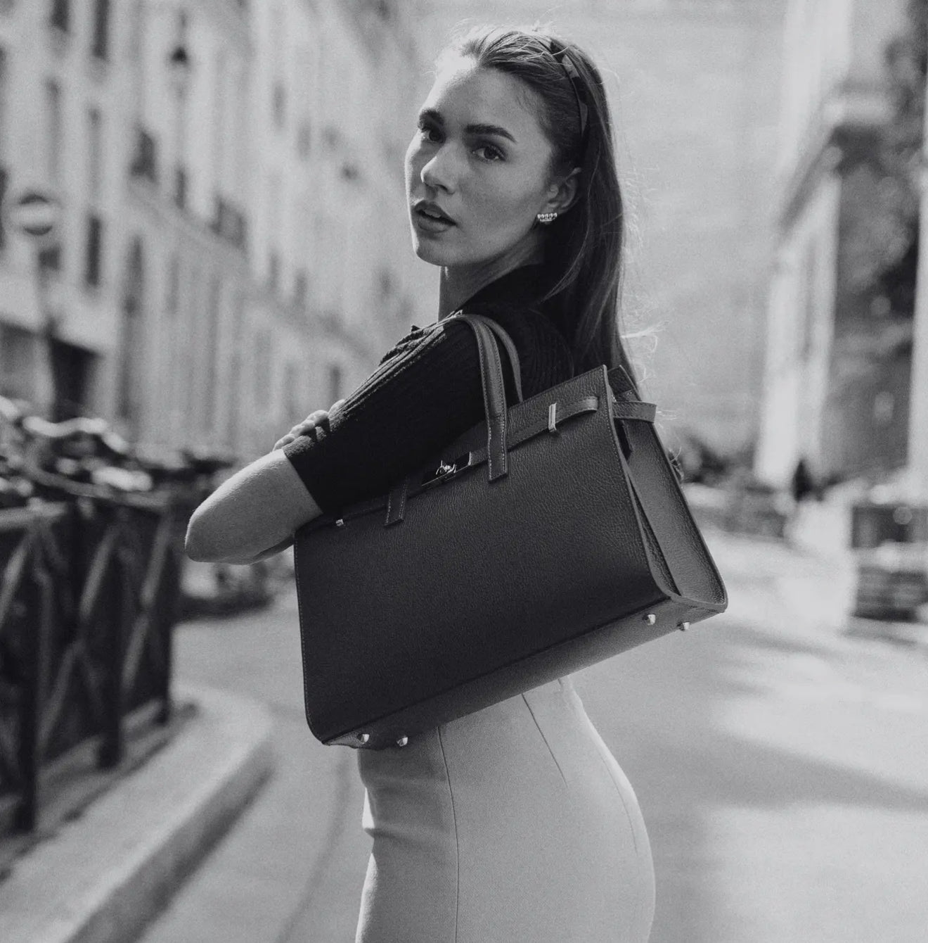 Lily - Camel in Genuine Togo Leather