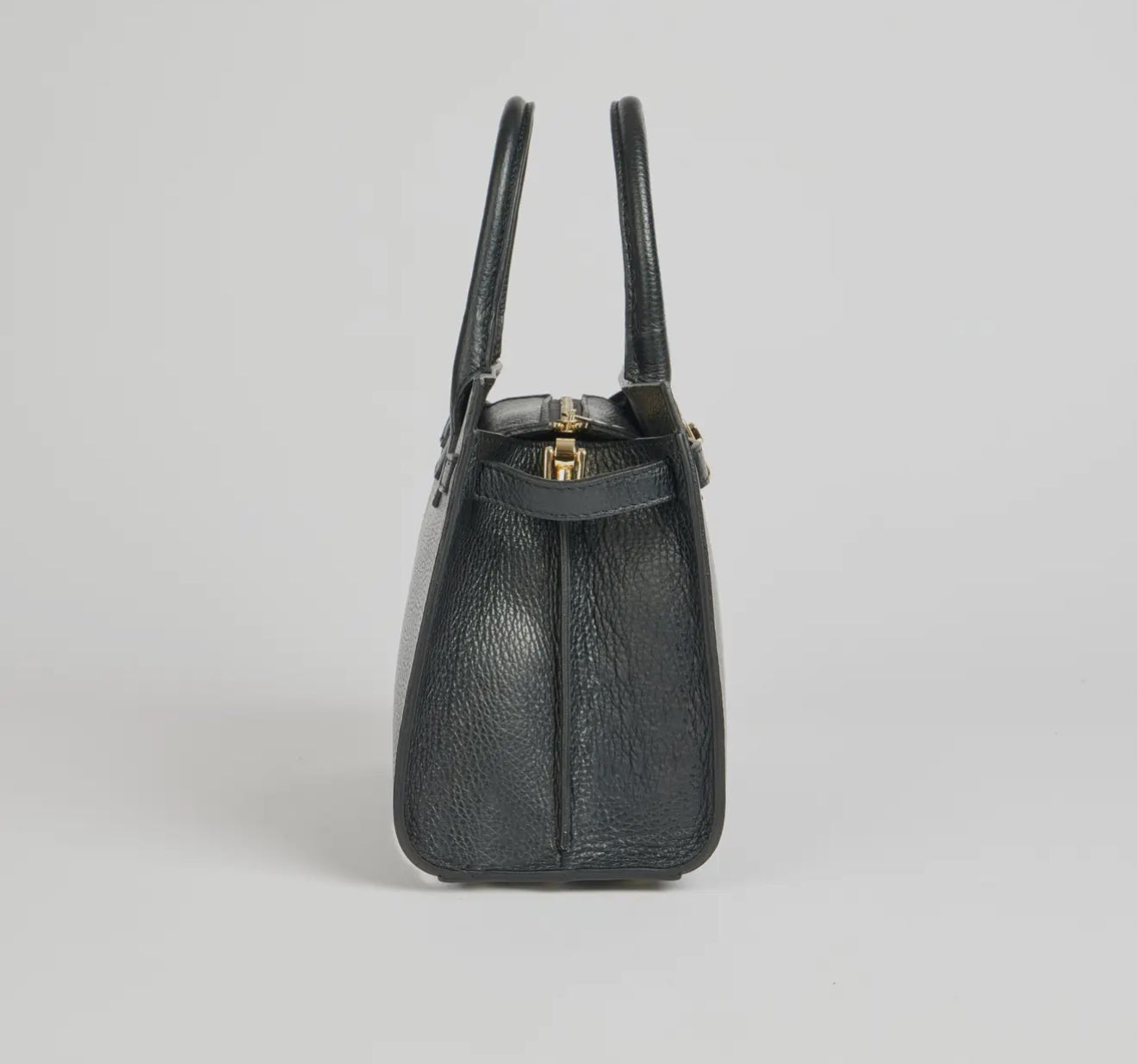Grace (Black) Genuine Togo Leather