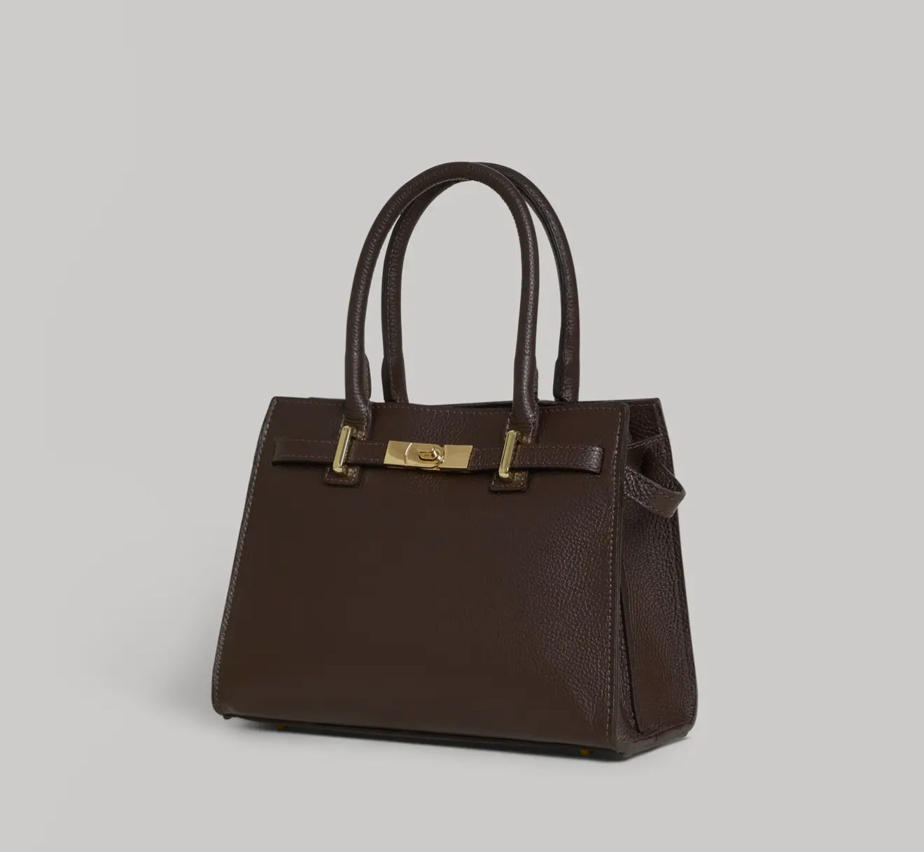 Grace (Dark Brown) Genuine Togo Leather